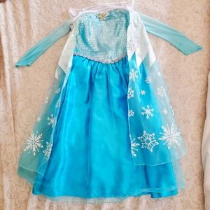 Disney's Elsa Costume Dress Size 5